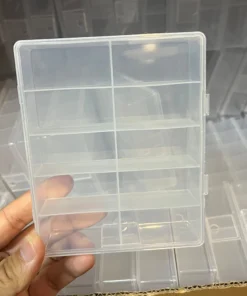 Transparent Nail Foils Storage Box
