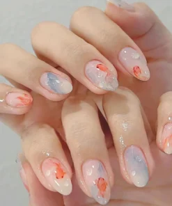 Goldfish Nude Pink Press On Nails