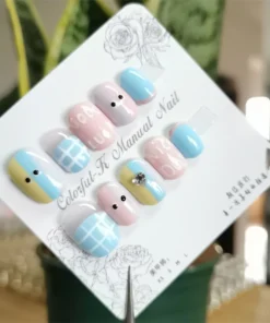 Funny Cute Short Press On Nails