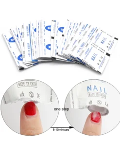 Gel Nail Remover Wipes Pads